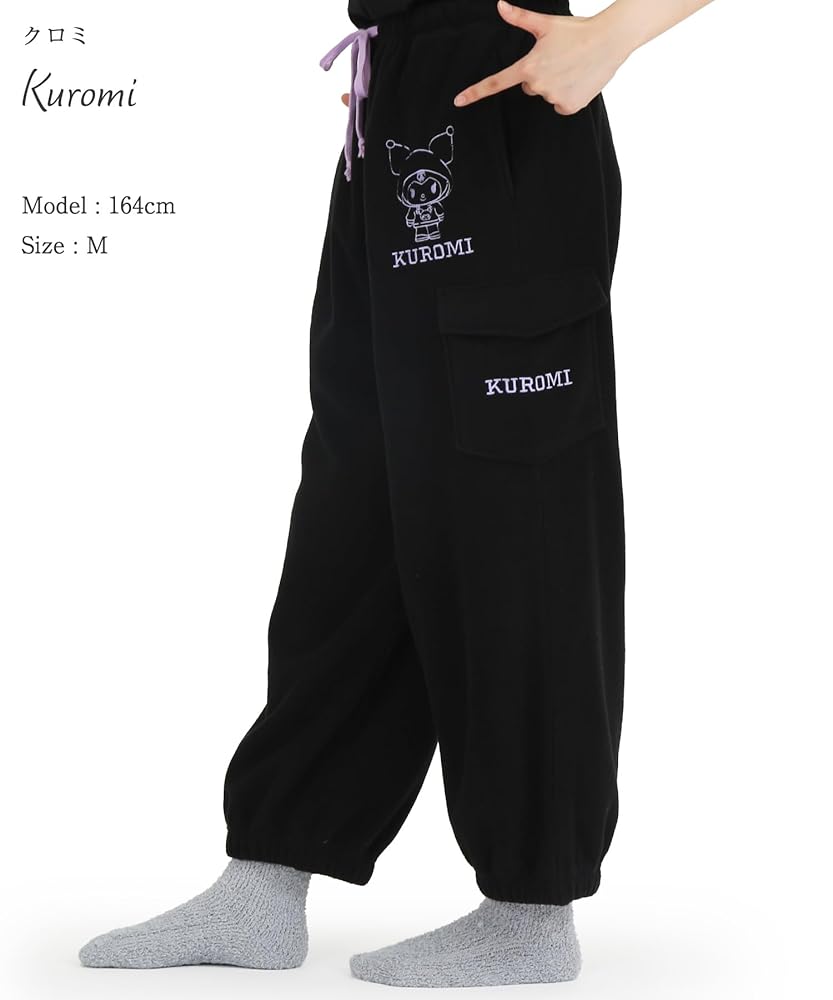Amazon | [SAZAC] クロミ フリースカーゴパンツ レディース 長